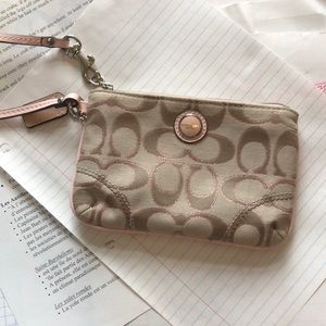 Coach wristlet